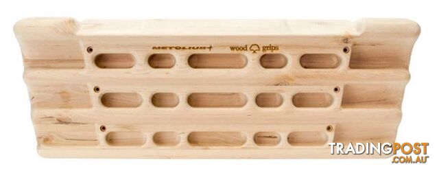 Metolius Wood Grips Deluxe Board II Climbing Hangboard - MT-WDELII