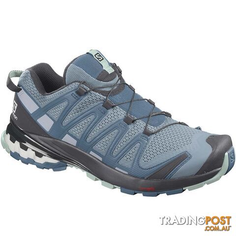 Salomon XA Pro 3D V8 Womens Trail Running Shoes - Ashley Blue/Ebony/Opal Blue -...