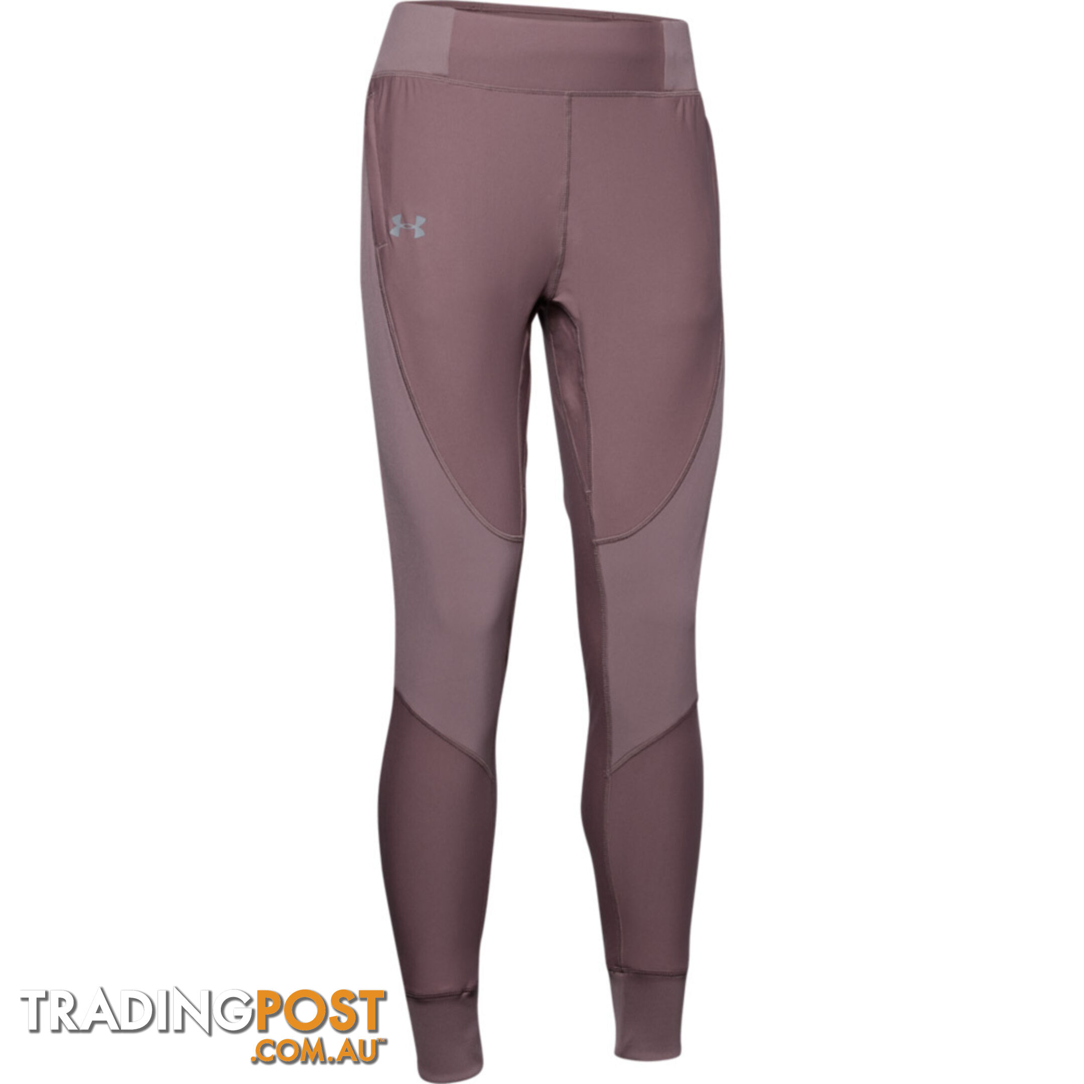 Under Armour Qualifier Speedpocket Womens Running Pant - Pink - LG - 1332977-662-LG