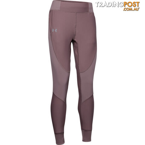 Under Armour Qualifier Speedpocket Womens Running Pant - Pink - LG - 1332977-662-LG