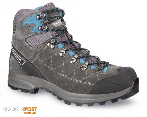 Scarpa Kailash Trek GTX Mens Hiking Boots - Gray-Blue - US9 / EU42 - SCA00097-Gray-Blue-42