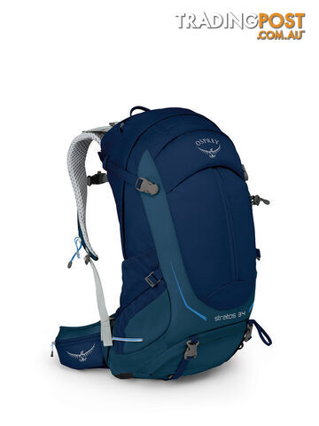 Osprey Stratos 34L Hiking Daypack - Eclipse Bl [Size: S/M] -...