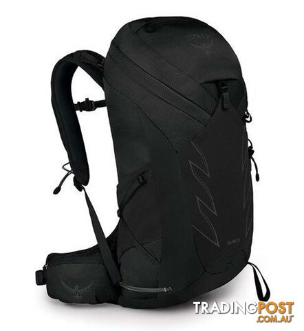 Osprey Talon 26 Mens Hiking Backpack - Stealth Black - L/XL - OSP0912-StealthBl-LXL