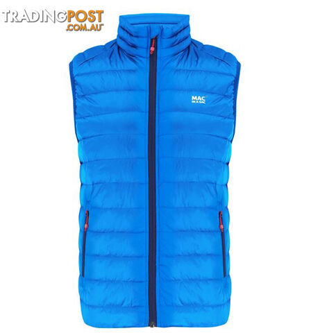 Mac In A Sac Alpine Mens Down Vest - Royal - L - MAC-VEST-ROYAL-L