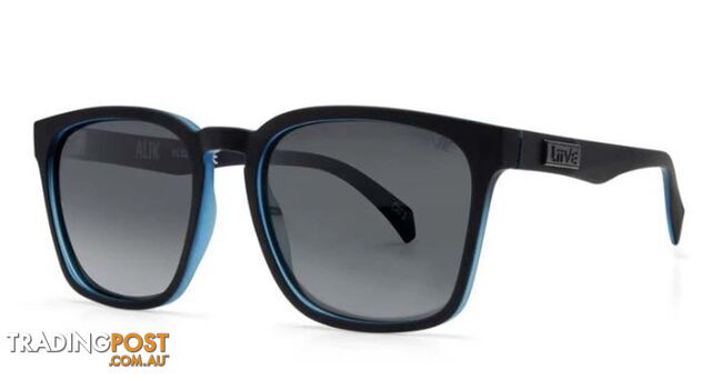 Liive Alik Polar Sunglasses - Matt Black Blue - L0710C