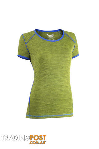 Wilderness Wear MerinoFusion Light 160 Womens Short Sleeve Merino Tee - Fusion...