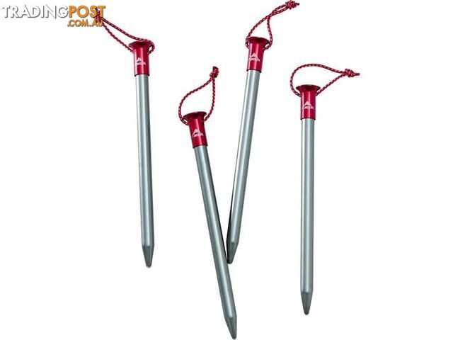 MSR Core Stake Tent Pegs Kit (4 Pack) - 9 inch - T670-09563