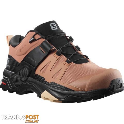 Salomon X Ultra 4 GTX Womens Hiking Shoes - Mocha Mousse/Black/Almond Cream - 8US - L41289700-65 - photo 2 of 2