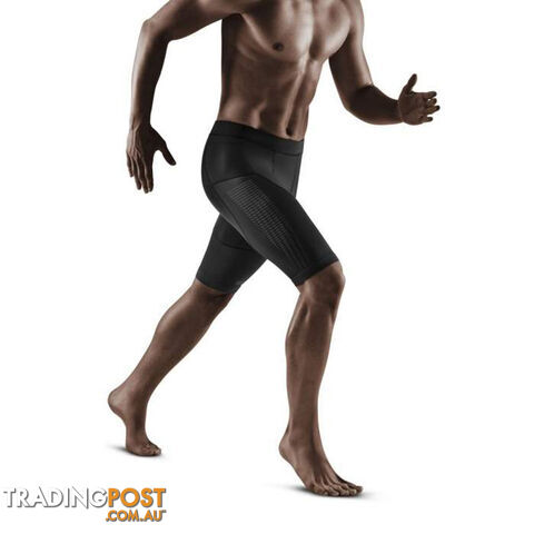 CEP Run Compression Mens Running Shorts 3.0 - Black - II (S) - W0115C2