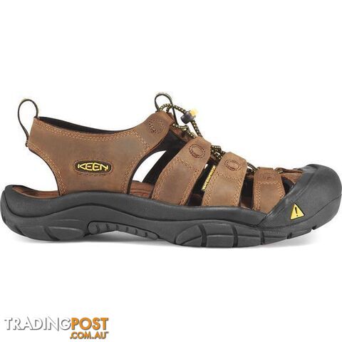 Keen Newport Bison Mens Hybrid Leather Sandals [Shoe Size:uk 9.5/us 10.5/eu 44]...