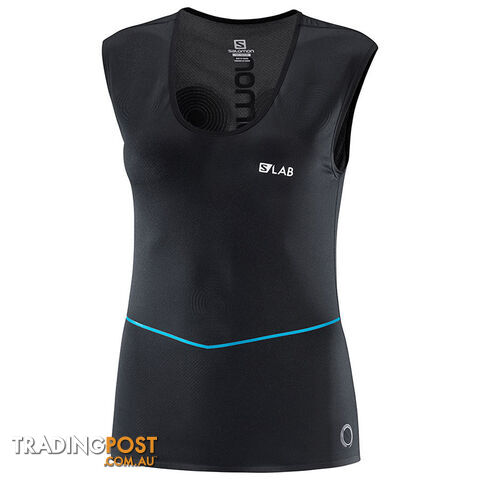 Salomon S/Lab NSO Womens Tee - Black - L - C10437-L