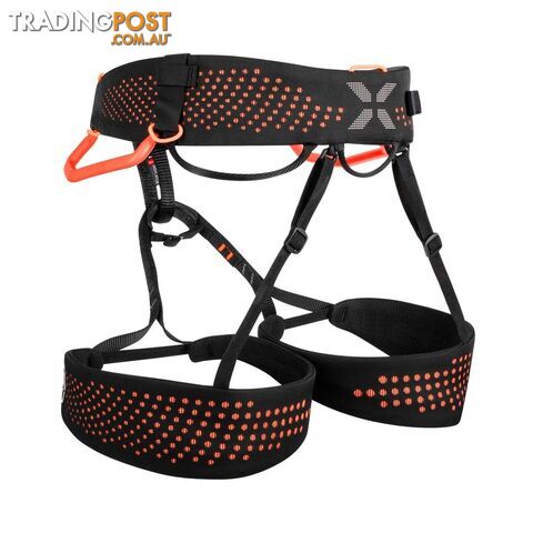Mammut Nordwand Unisex Climbing Harness - Black/Vibrant Orange - L -...