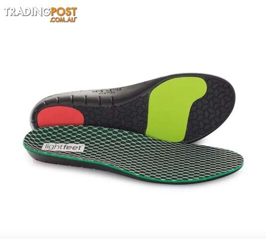 Lightfeet REBOUND Unisex Neutral Arch Insole - Green - MED - RI237-MED