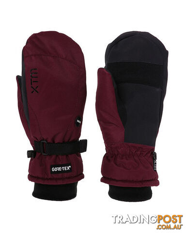 XTM Whistler Adult Unisex Waterproof Snow Mitt Gloves - Shiraz - L -...