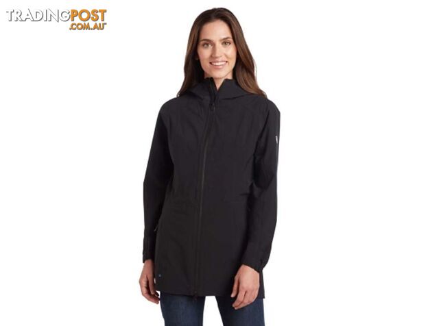 Kuhl Stretch Voyagr Womens Waterproof Jacket - Raven - XL - KUH00363-Raven-XL