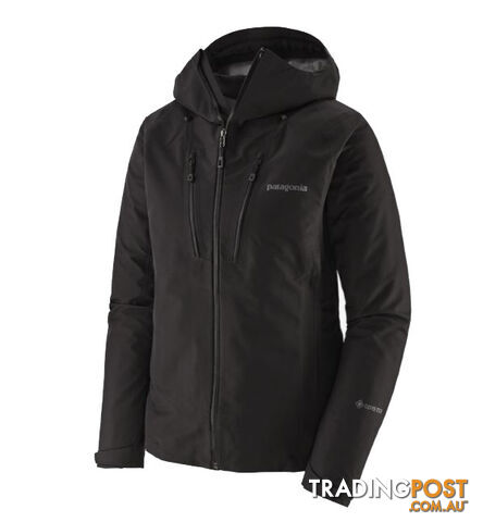 Patagonia Triolet Womens Alpine Waterproof Jacket - Black - L - 83407-BLK-L