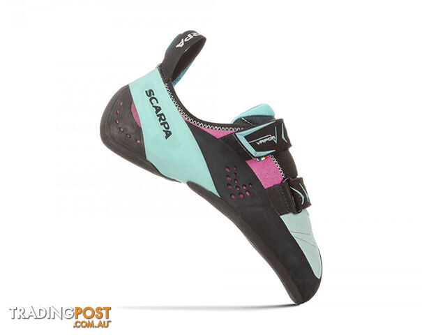 Scarpa Vapor V Womens Climbing Shoes -Dahlia/Aqua - US6 / EU37 - SCA20060-37