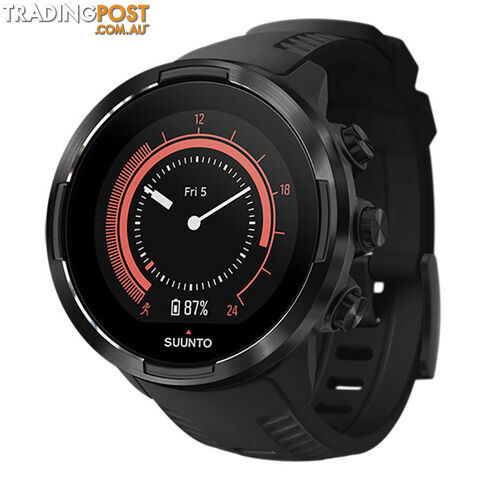 Suunto 9 Baro Wrist Heart Rate GPS Watch - Black - 1900