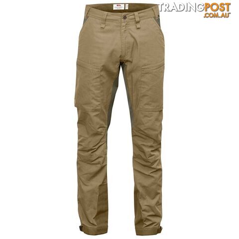 Fjallraven Abisko Lite Trekking Mens Trousers - Regular - Sand - 52 -...
