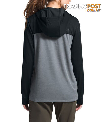 The North Face North Dome Pullover Womens Fleece Hoodie - TNF Black/Mid Grey - Xs - NF0A4CK8ETR-QXS
