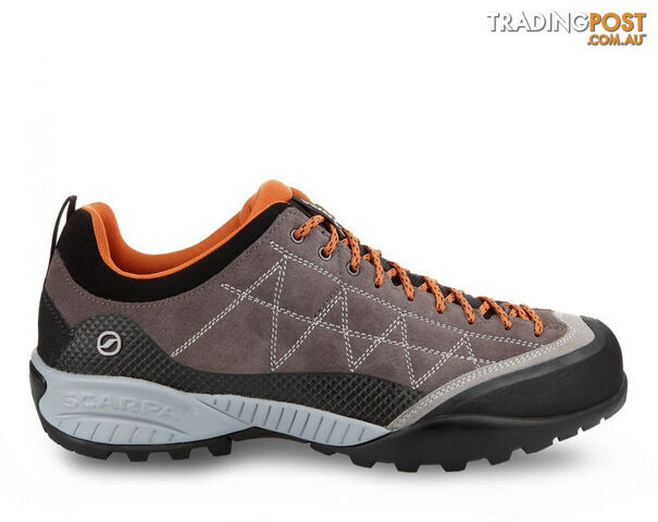 Scarpa Zen Pro Mens Approach Shoes - Charcoal/Tonic - US11.5 / EU45 - SCA10099-45