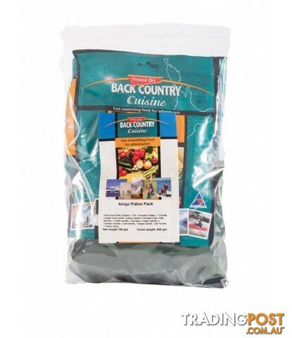 Back Country Cuisine Ration Pack - Amigo - Vegetarian - BC.ARP.CL.AMIGO.1