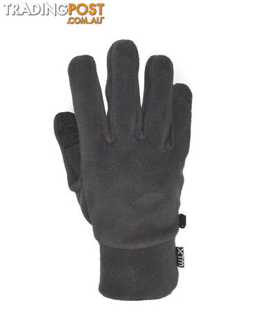 XTM Muse Mens Fleece Glove - Charcoal - M - EM002-CHA-M
