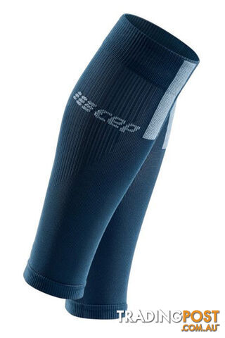 CEP 3.0 Womens Compression Calf Sleeves - Blue/Grey - II - WS40DX2