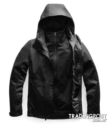 The North Face Arrowood Triclimate Insulated Womens Jacket - TNF Black/TNF Black - X1L - NF0A3OC4KX7-X1L