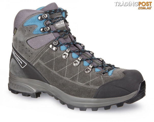 Scarpa Kailash Trek GTX Mens Hiking Boots - Gray-Blue - US11.5 / EU45 - SCA00097-Gray-Blue-45