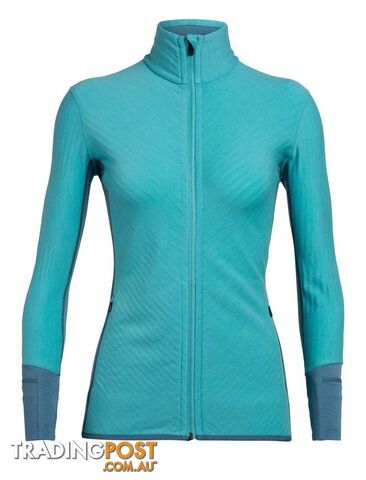Icebreaker Descender LS Zip Womens Fleece Jacket - 103900
