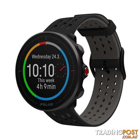 Polar Vantage M2 Multisport GPS Watch - Black/Grey - One Size - 90085160