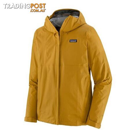 Patagonia Torrentshell 3L Mens Waterproof Jacket - Buckwheat Gold - XL -...