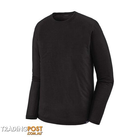 Patagonia Capilene Cool Trail Mens Long Sleeve Performance T-Shirt - Black - M -...