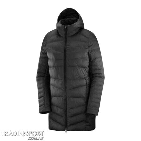 Salomon Sight Storm Womens Insulated Hoodie - Ebony - XS - LC1390800-XS