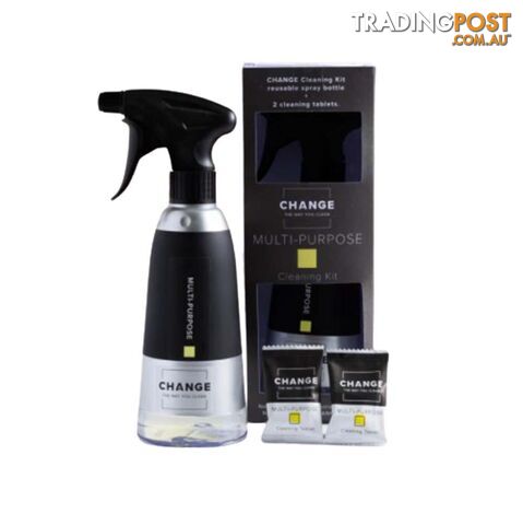 Change Multipurpose Starter Pack - 1 Spray Bottle/2 Tablets - MPSTP001