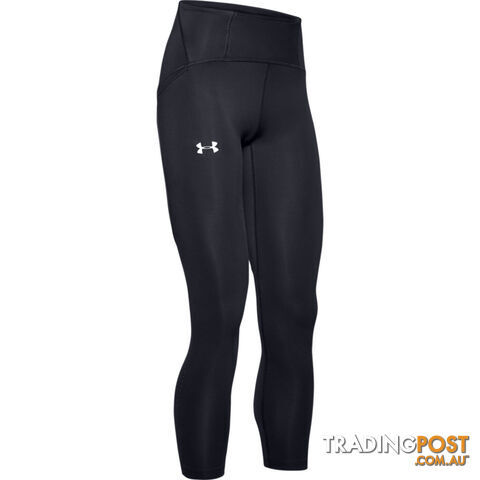 Under Armour Qualifier Speedpocket Perforated Crop Womens Performance Tights -...