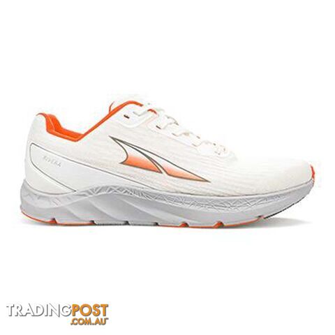 Altra Rivera Womens Road Running Shoes - White/Coral - 9US - AL0A4VQV161-090