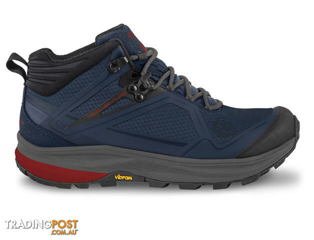 Topo Athletic Trailventure Mens Hiking Boots - Navy/Red - US9 - M036-NAVRED-US9