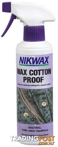 Nikwax Wax Cotton Proof Waterproofing Spray - 300ml - NIKCOTW