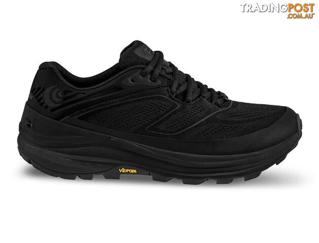 Topo Athletic Ultraventure 2 Mens Trail Running Shoes - Black/Black - 10.5 -...