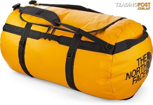 The North Face Base Camp 150L Duffle - XXL - Summit Gold / TNF Black - NF0A3ETSZU3