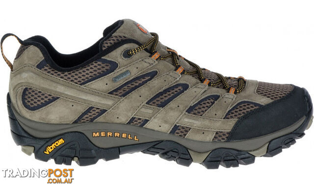 Merrell Moab2 Lthr Gore-Tex Mens Hiking Shoes - Walnut - 9 Us - J18427-9