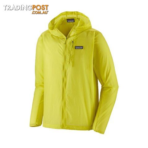 Patagonia Houdini Mens Lightweight Running Jacket - Chartreuse - XL -...