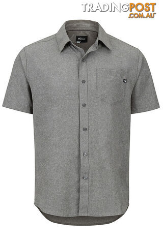 Marmot Aerobora SS Mens Shirt - Cinder - S - 421001415S