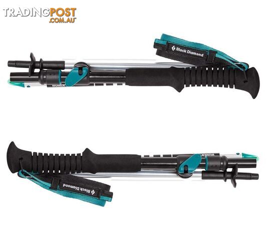 Black Diamond Womens Distance FLZ Lightweight Hiking Poles S18 - 125cm - BD11220700001251 - photo 2 of 2