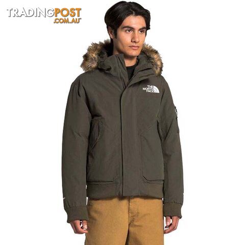 The North Face Gotham III Mens Waterproof Insulated Jacket - New Taupe Green - L - NF0A4QZS21L-W0L