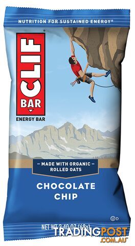 Clif Bar Energy Bar - Individually Sold [Flavour: Choc Chip] - Clif-Bar_CC