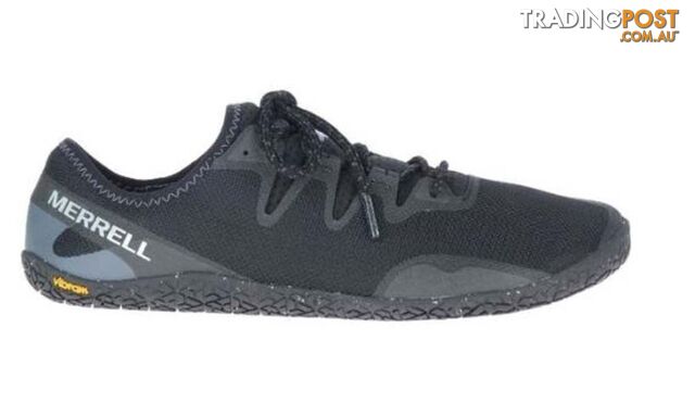 Merrell Vapor Glove 5 Mens Minimalist Running Shoes - Black - 11.5 -...