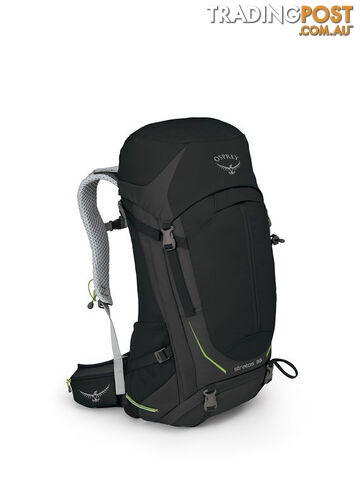 Osprey Stratos 36L Mens Hiking Daypack - Black - OSP0608-Black
